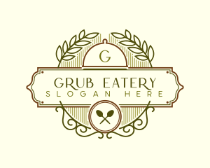 Cloche Restaurant Cuisine logo design