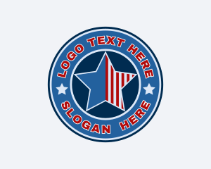 Patriotic Star Badge logo