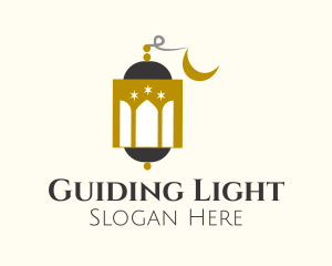 Mosque Dome Lantern logo design