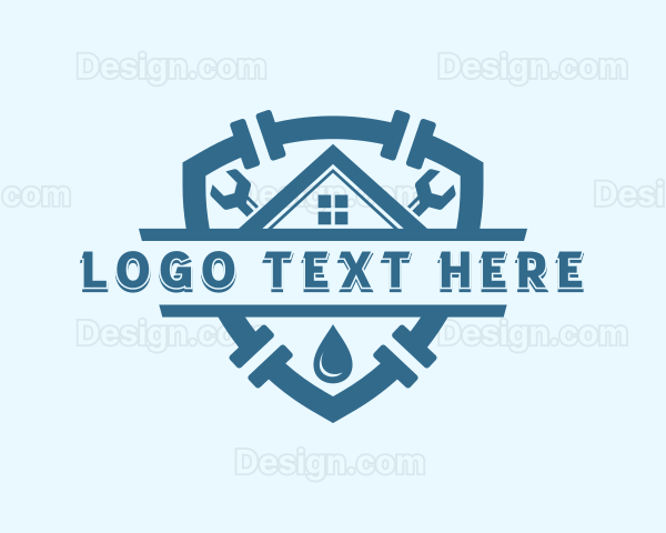 Pipe House Plumbing Logo