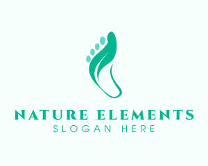 Natural Foot Spa logo design