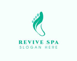 Natural Foot Spa logo design