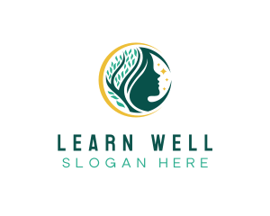 Beauty Wellness Woman logo design