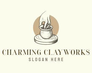 Handicraft Clay Pottery logo