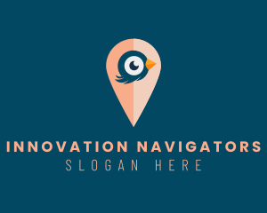 GPS Bird Locator  logo design