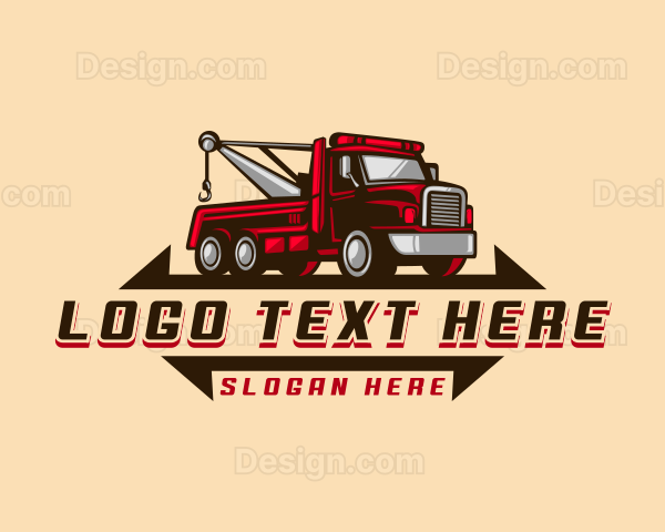 Tow Truck Pickup Logo