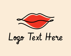 Red Lips Cosmetics  logo