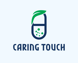 Herbal Medicine Pill logo