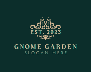 Scissors Garden Landscaping logo design