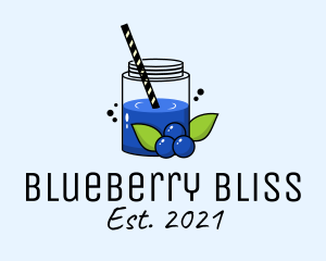 Fresh Blueberry Juice  logo