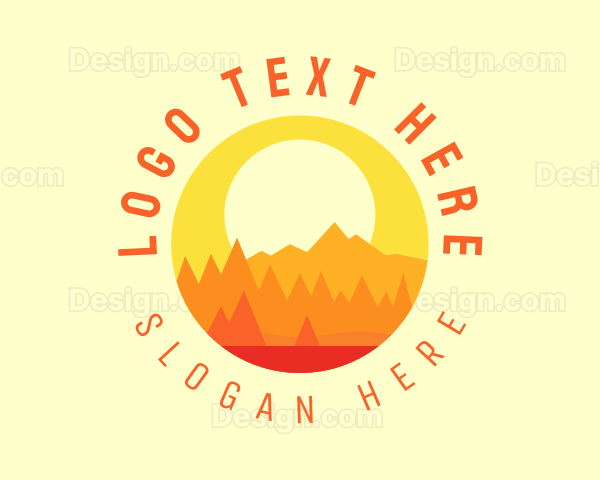 Sun Mountain Hiking Logo