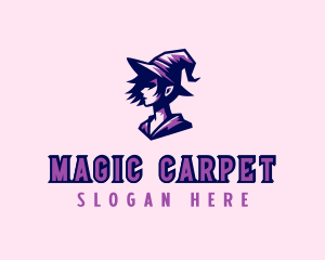 Magical Woman Witch logo design