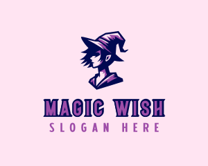 Magical Woman Witch logo design