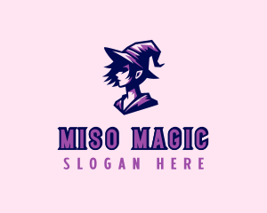 Magical Woman Witch logo design