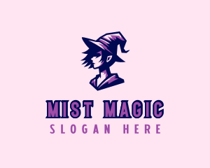 Magical Woman Witch logo design