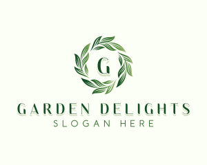 Sustainable Leaf Gardening logo design