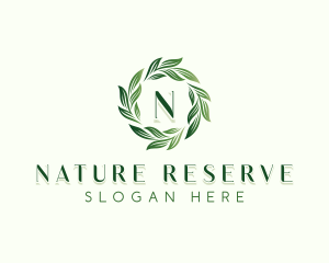 Sustainable Leaf Gardening logo design