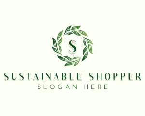 Sustainable Leaf Gardening logo design