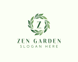 Sustainable Leaf Gardening logo design