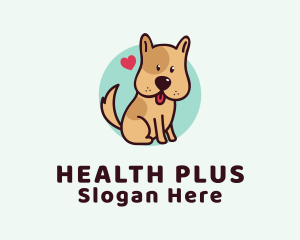 Cute Lovely Puppy Logo