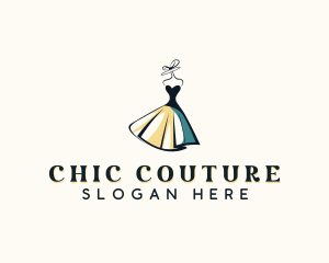 Bridal Dress Fashion logo design