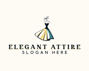 Bridal Dress Fashion logo design