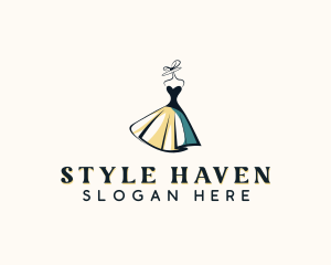 Bridal Dress Fashion logo design