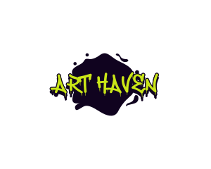 Graffiti Mural Art logo design