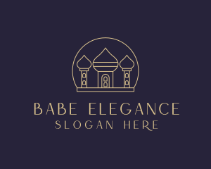 Elegant Arabic Palace  logo design