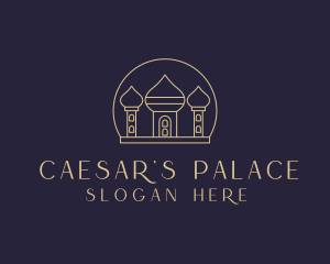 Elegant Arabic Palace  logo design