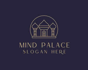 Elegant Arabic Palace  logo design