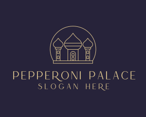 Elegant Arabic Palace  logo design