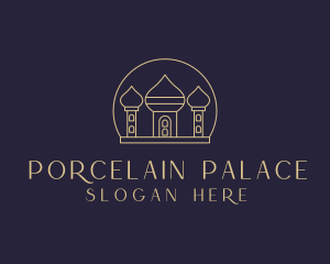 Elegant Arabic Palace  logo design