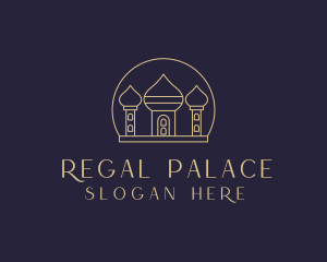 Elegant Arabic Palace  logo design