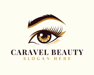 Feminine Fashion Eyebrow  logo design