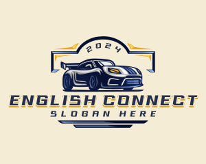 Motorsports Car Automotive logo design