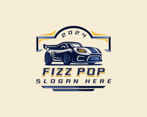 Motorsports Car Automotive logo design