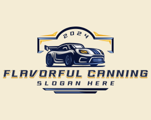 Motorsports Car Automotive logo design