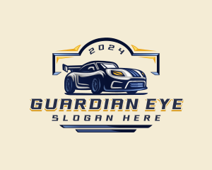 Motorsports Car Automotive logo design