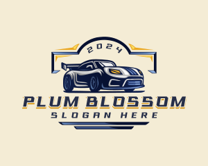 Motorsports Car Automotive logo design