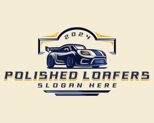 Motorsports Car Automotive logo design