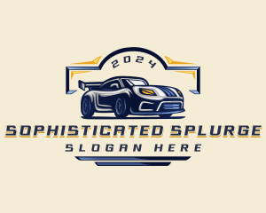 Motorsports Car Automotive logo design