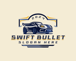 Motorsports Car Automotive logo design