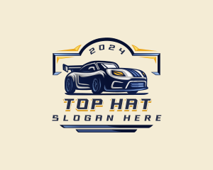 Motorsports Car Automotive logo design