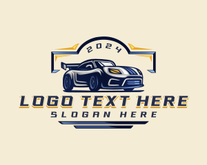 Restoration - Motorsports Car Automotive logo design