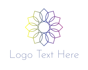 Wellness Flower Mandala logo