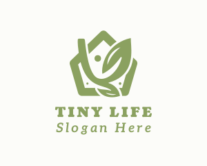 House Garden Plant logo design