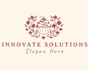 Natural Cupcake Dessert logo