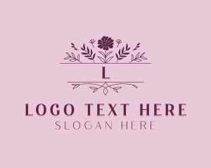 Stylish Wedding Event Logo