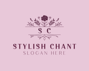 Stylish Wedding Event logo design